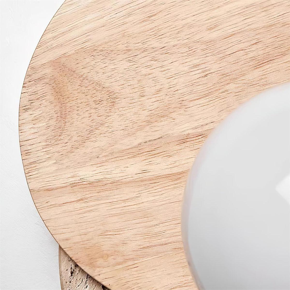 Zelirir Applique Murale Minimaliste en Travertin - Neutralighting
