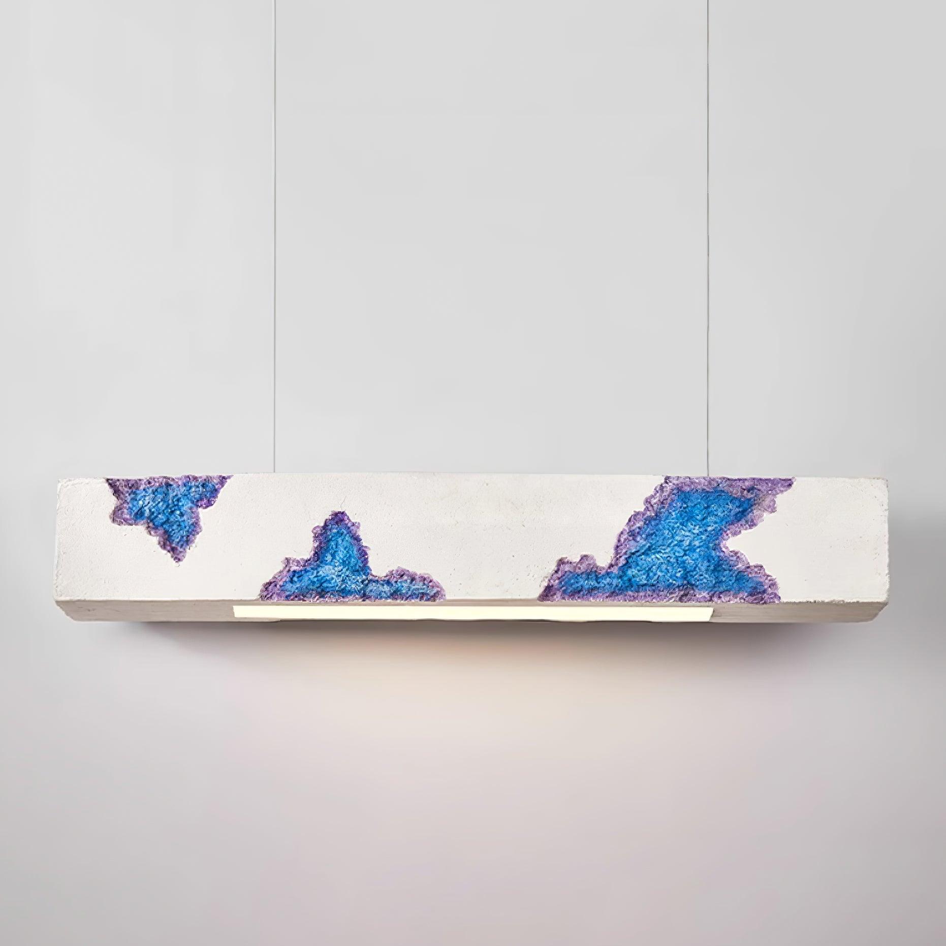 Lunar Gleam Lampe Pendante Texturée Minimaliste Céleste - Neutralighting