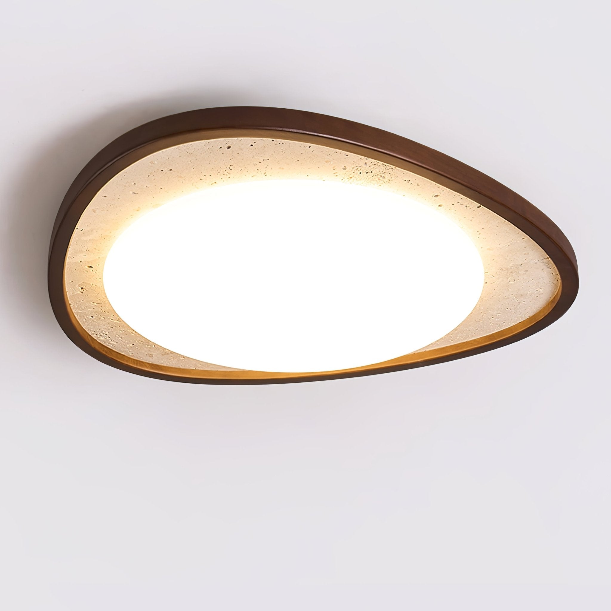 Orsoliel Lumière de Plafond Minimaliste en Travertin - Neutralighting