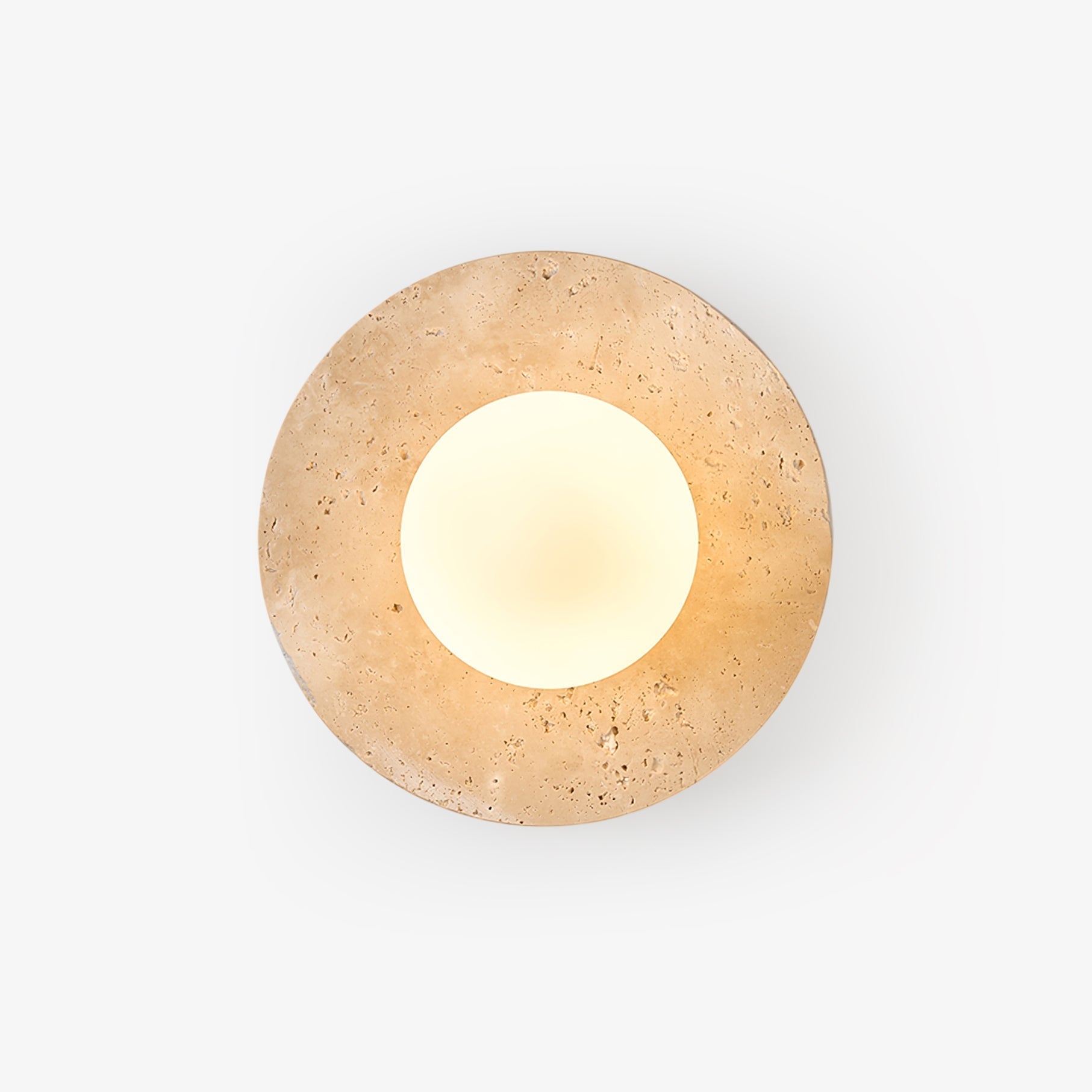 Vesolyra Lumière de Plafond Industrielle en Travertin - Neutralighting