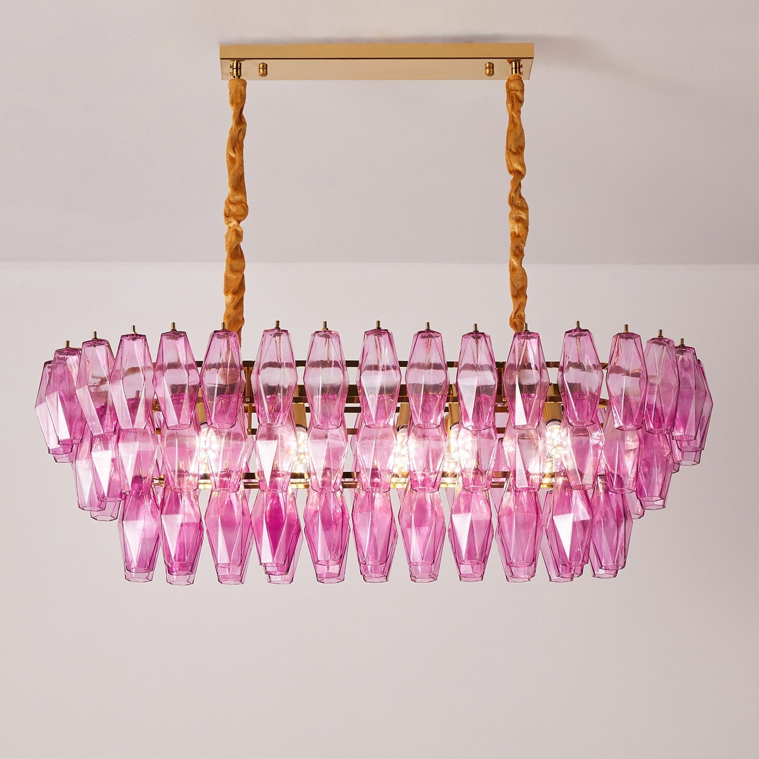 Lunvara Lustre Cascade de Prismes Moderne - Neutralighting