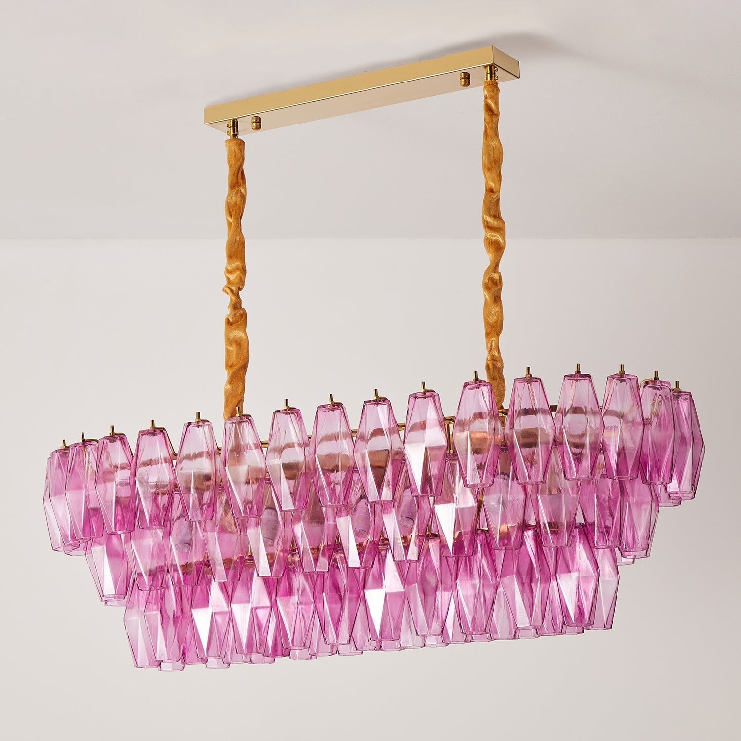 Lunvara Lustre Cascade de Prismes Moderne - Neutralighting