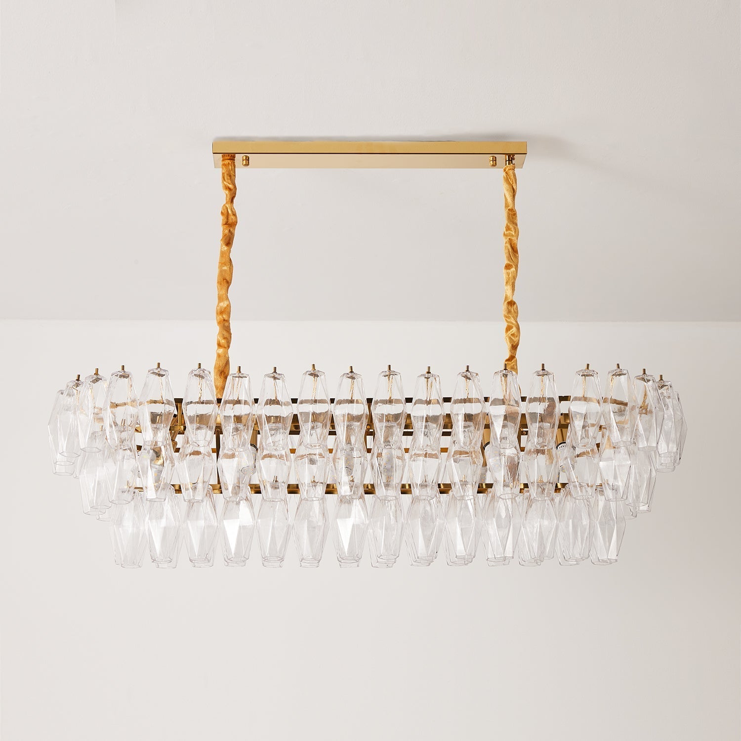 Lunvara Lustre Cascade de Prismes Moderne - Neutralighting