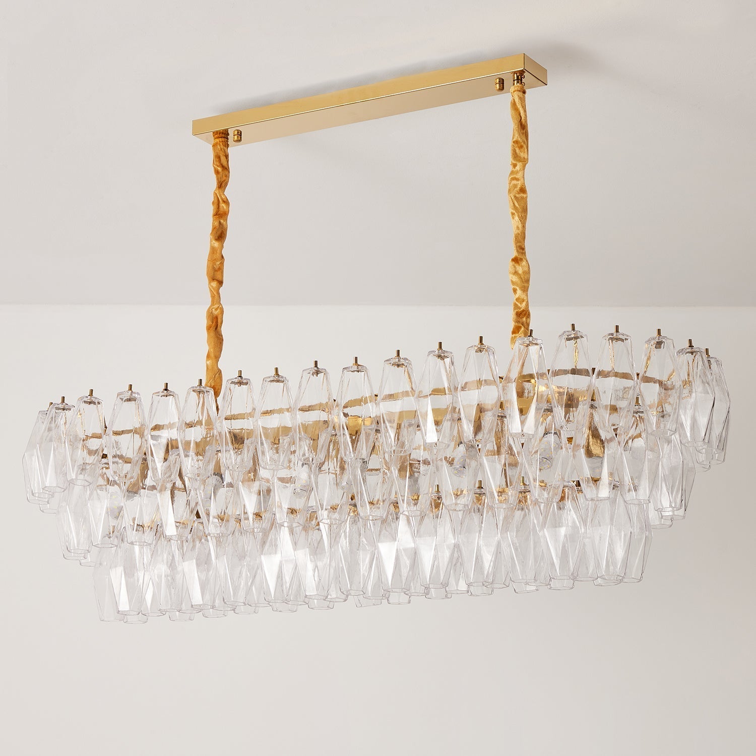 Lunvara Lustre Cascade de Prismes Moderne - Neutralighting