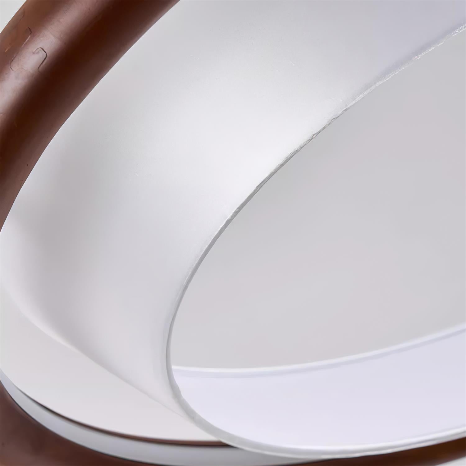 Breno Chandelier Wood Ring Minimalist - Letslighting