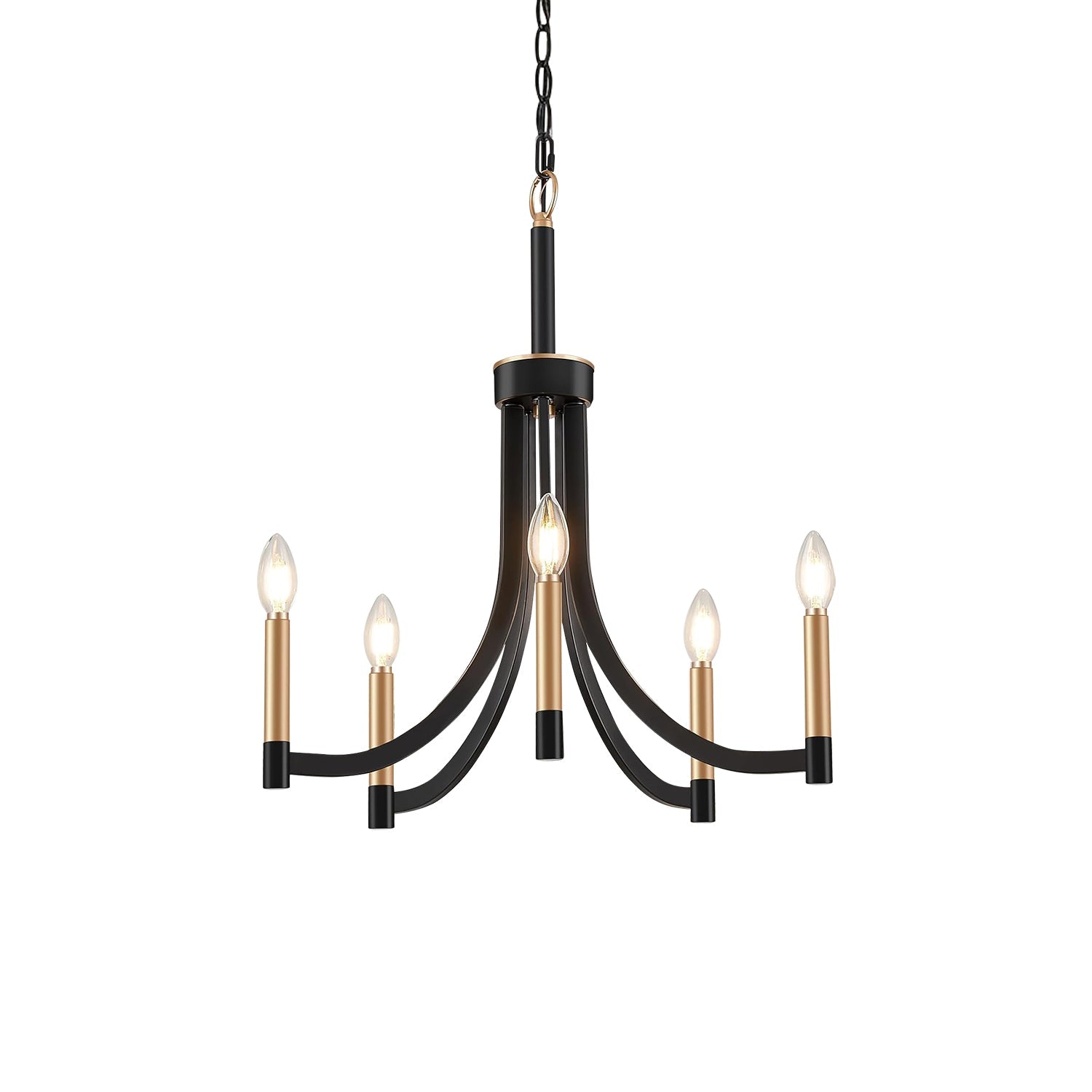 Ceshaora Lustre Laiton Métal Industriel Vintage - Neutralighting