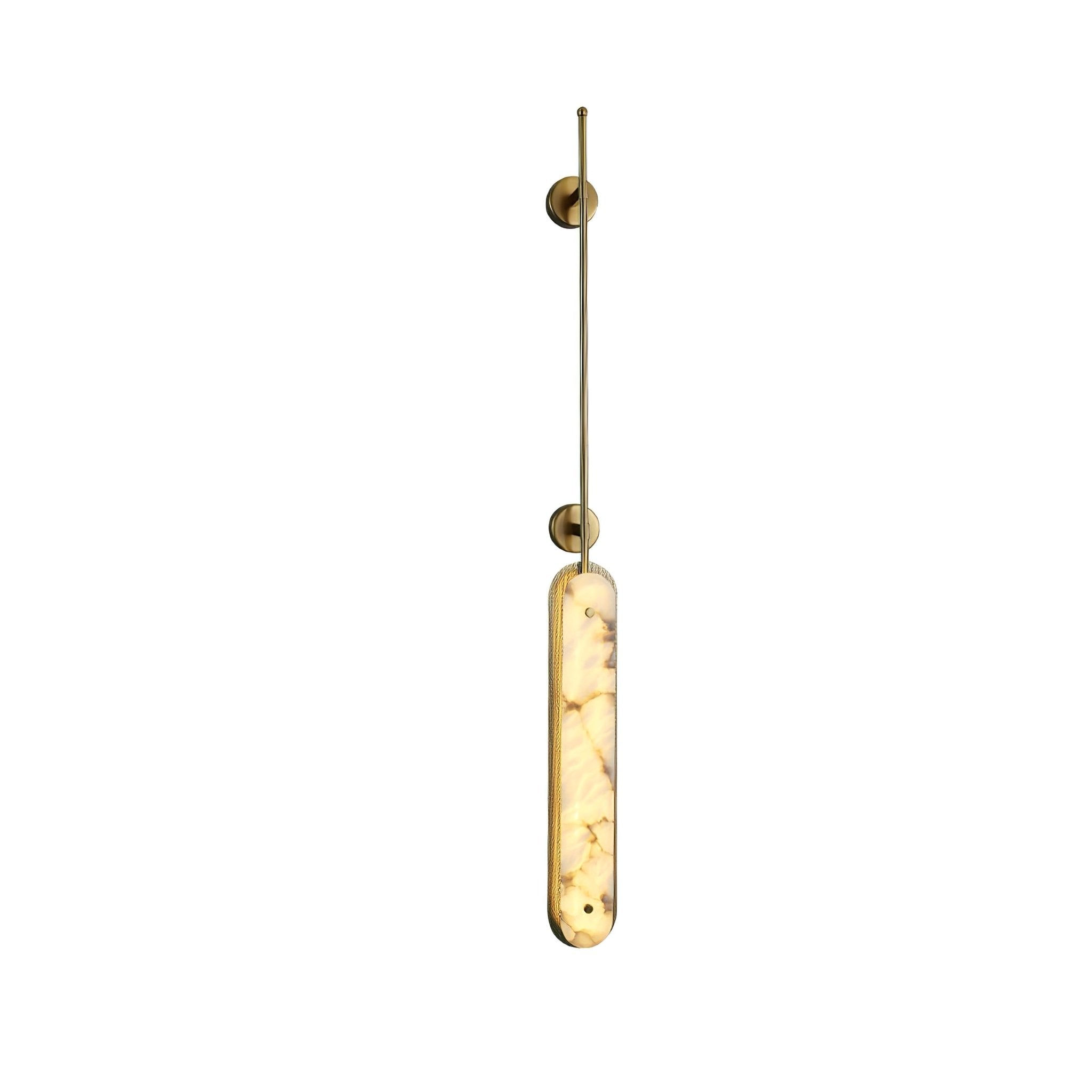 Ilaeir Vertical Alabaster Pendant Light - Letslighting