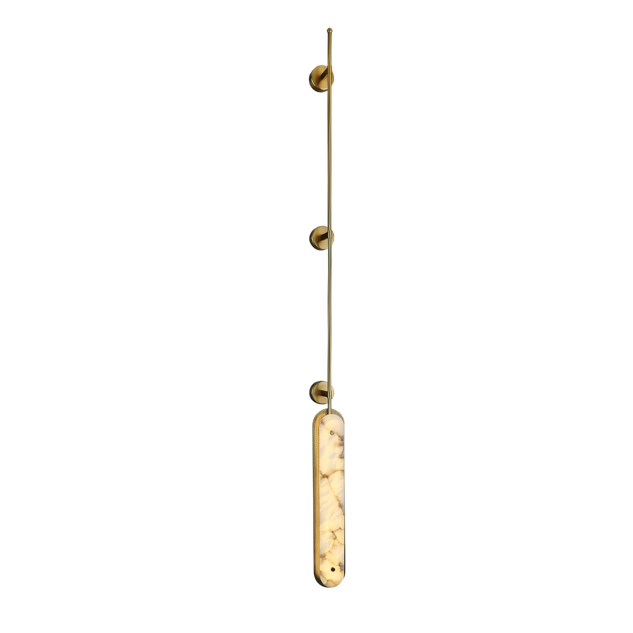 Ilaeir Vertical Alabaster Pendant Light - Letslighting