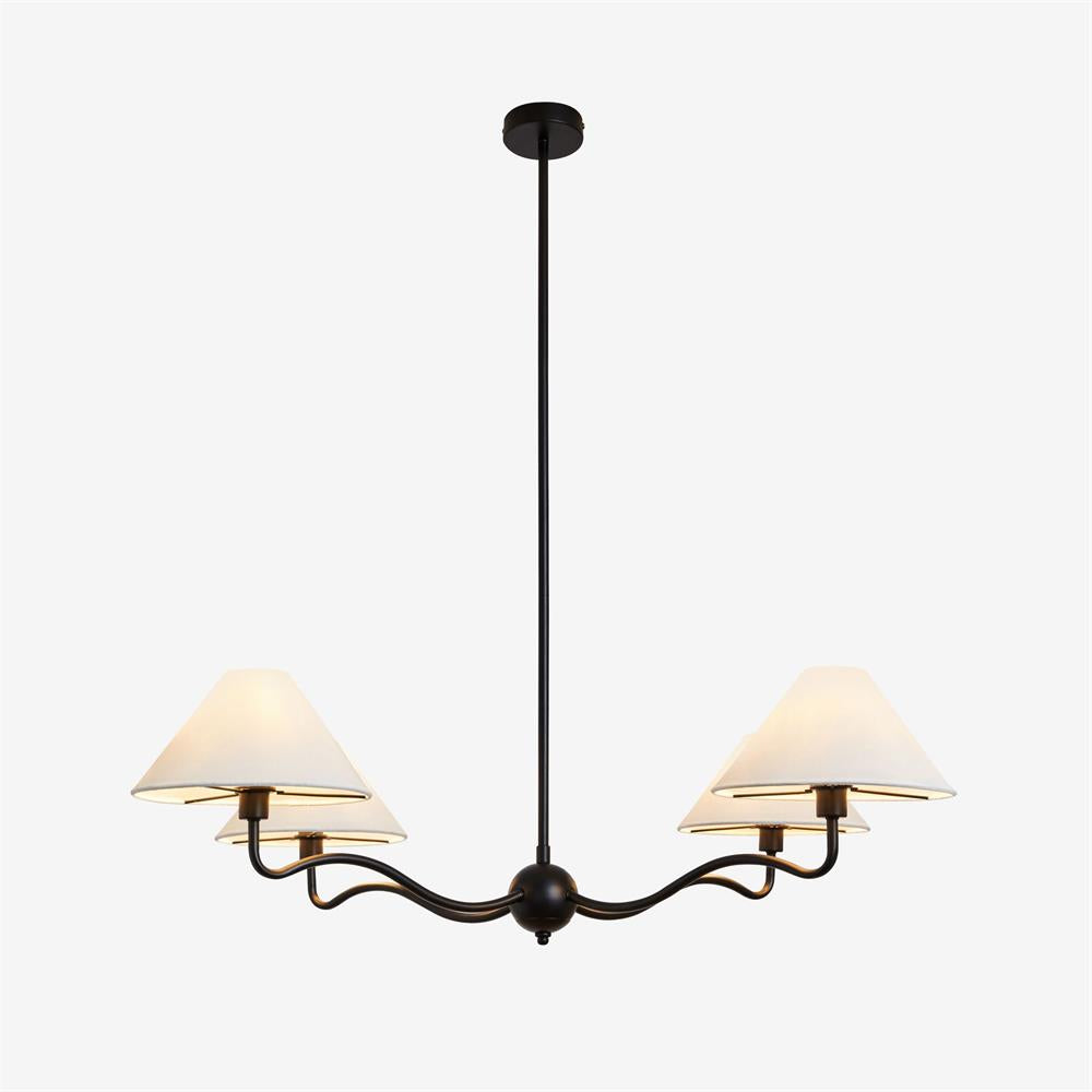 Oven Lustre Métal Tissu Industriel Vintage - Neutralighting