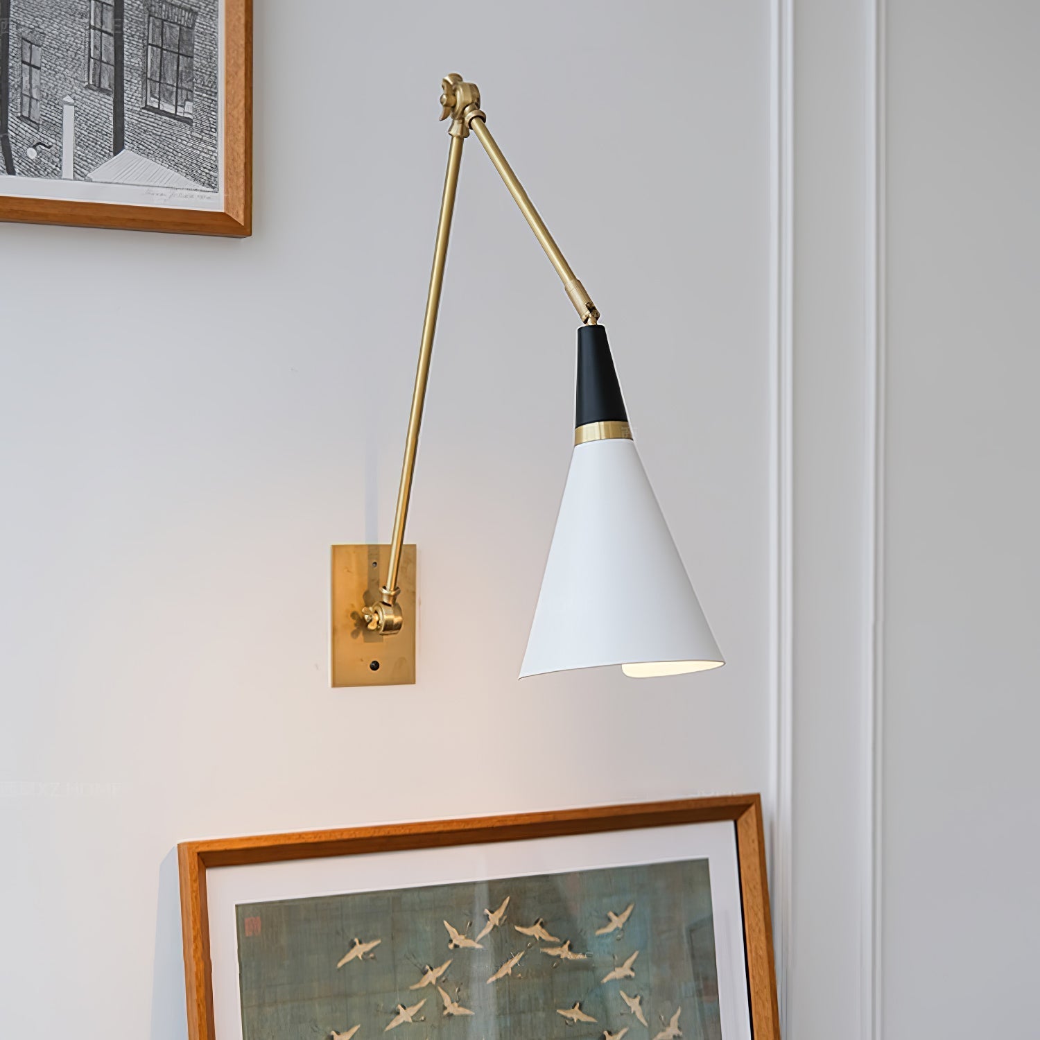 Ersila Applique Murale Laiton Métal Minimaliste Moderne - Neutralighting