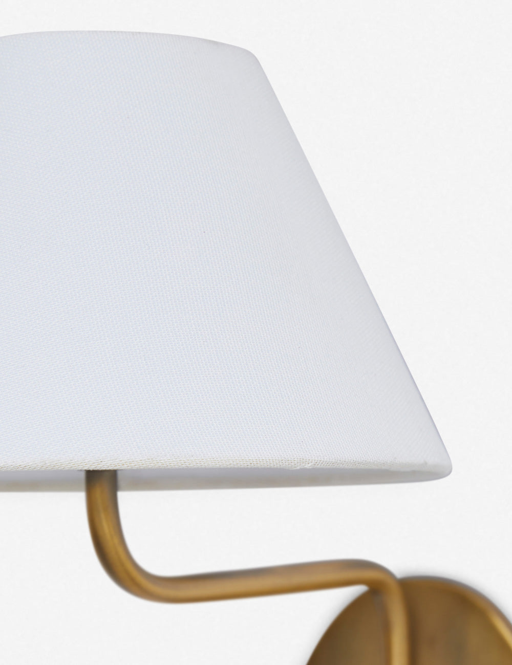 Evynor Applique Murale Laiton Tissu Industriel Vintage - Neutralighting