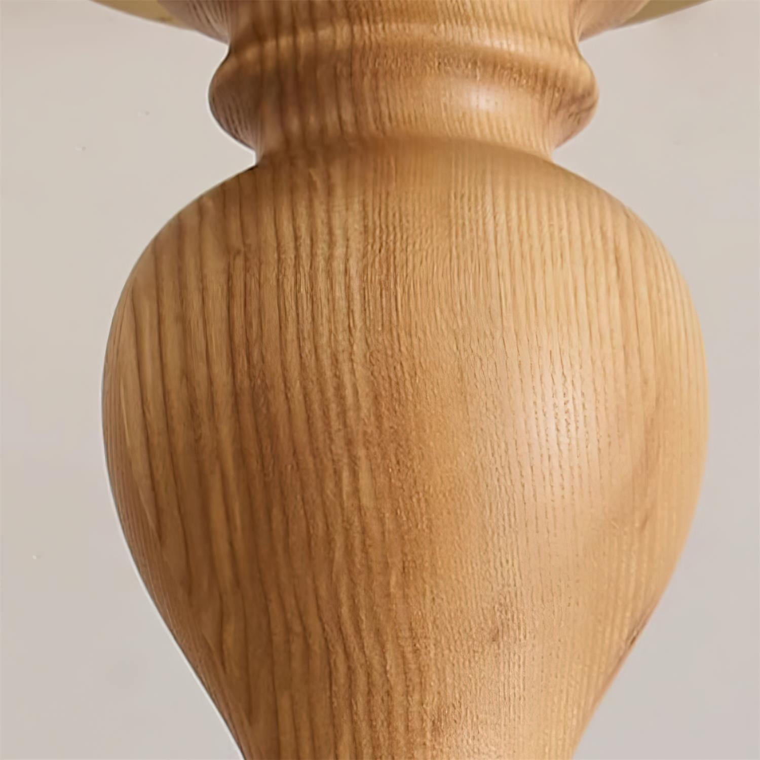 Magiro Chandelier Frosted Glass Wood Arms - Letslighting