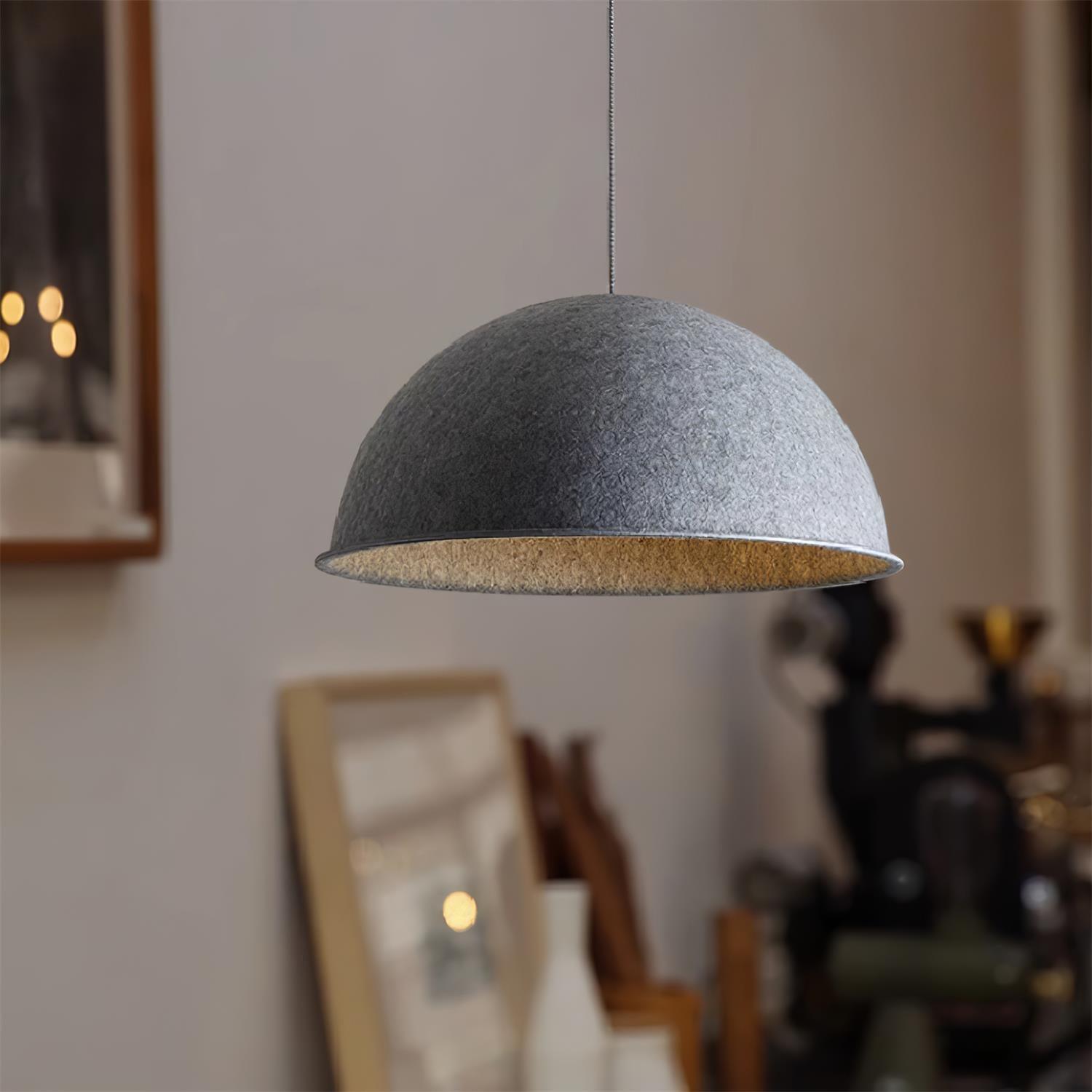 Magna Pendant Lamp PET Felt Dome - Letslighting