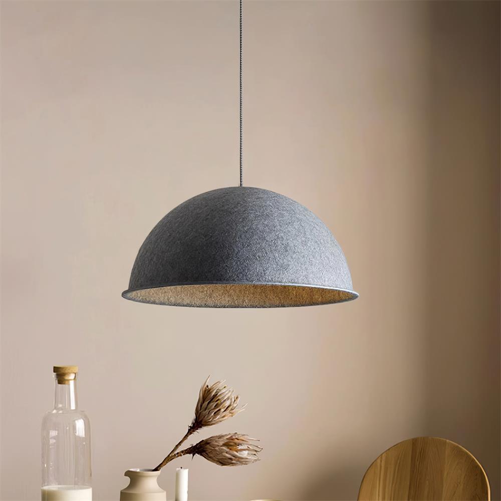 Magna Pendant Lamp PET Felt Dome - Letslighting