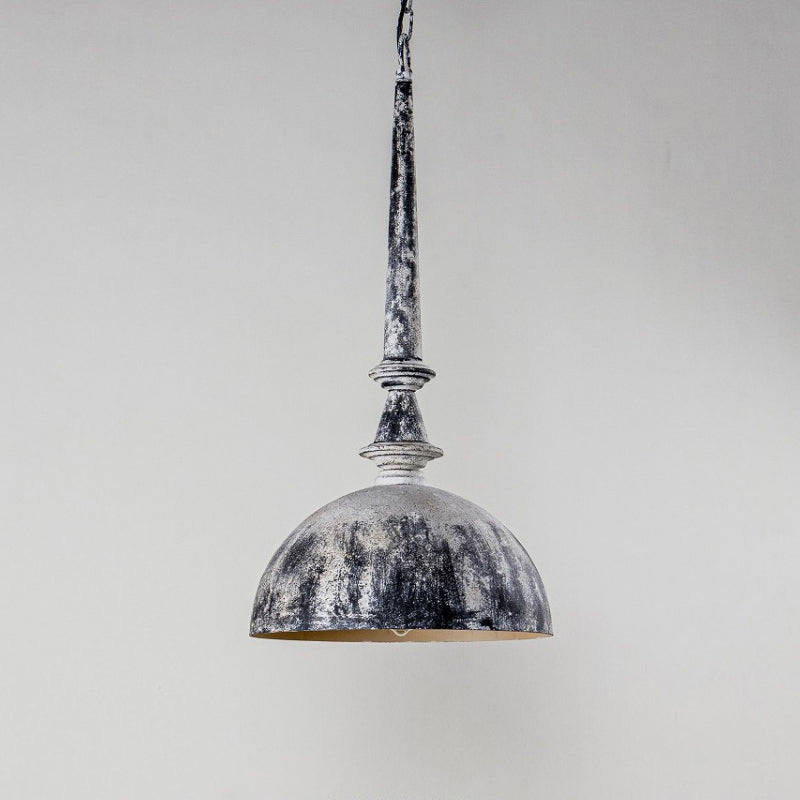 Ilshaos Vintage Industrial Wooden Metal Pendant Lamp - Lamp Copper