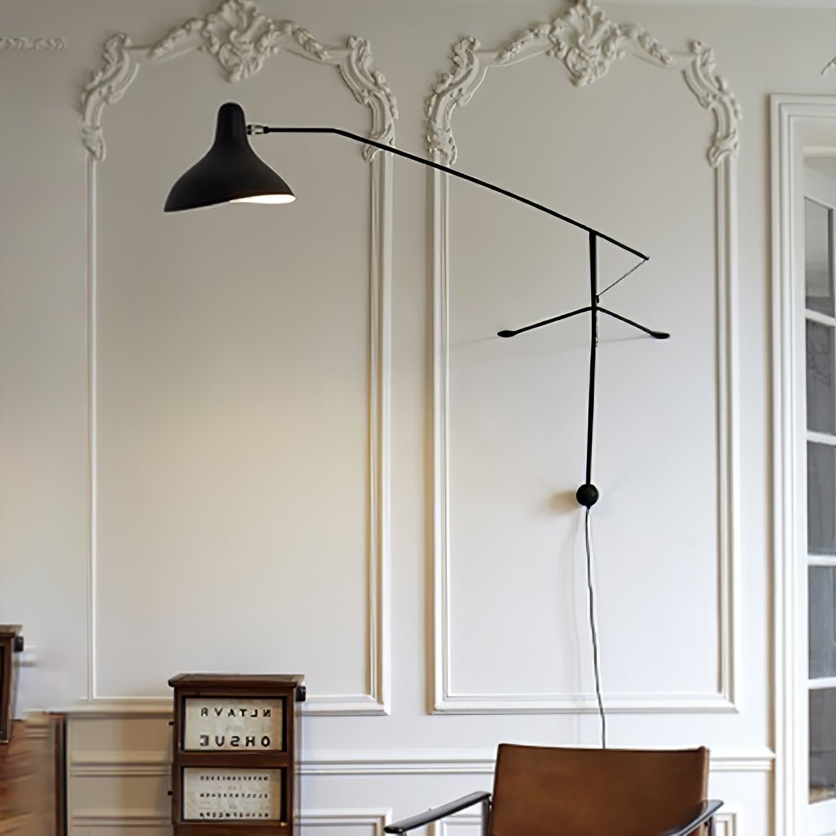 Ivsolarae Modern Minimalist Arm Wall Lamp - Neutralighting
