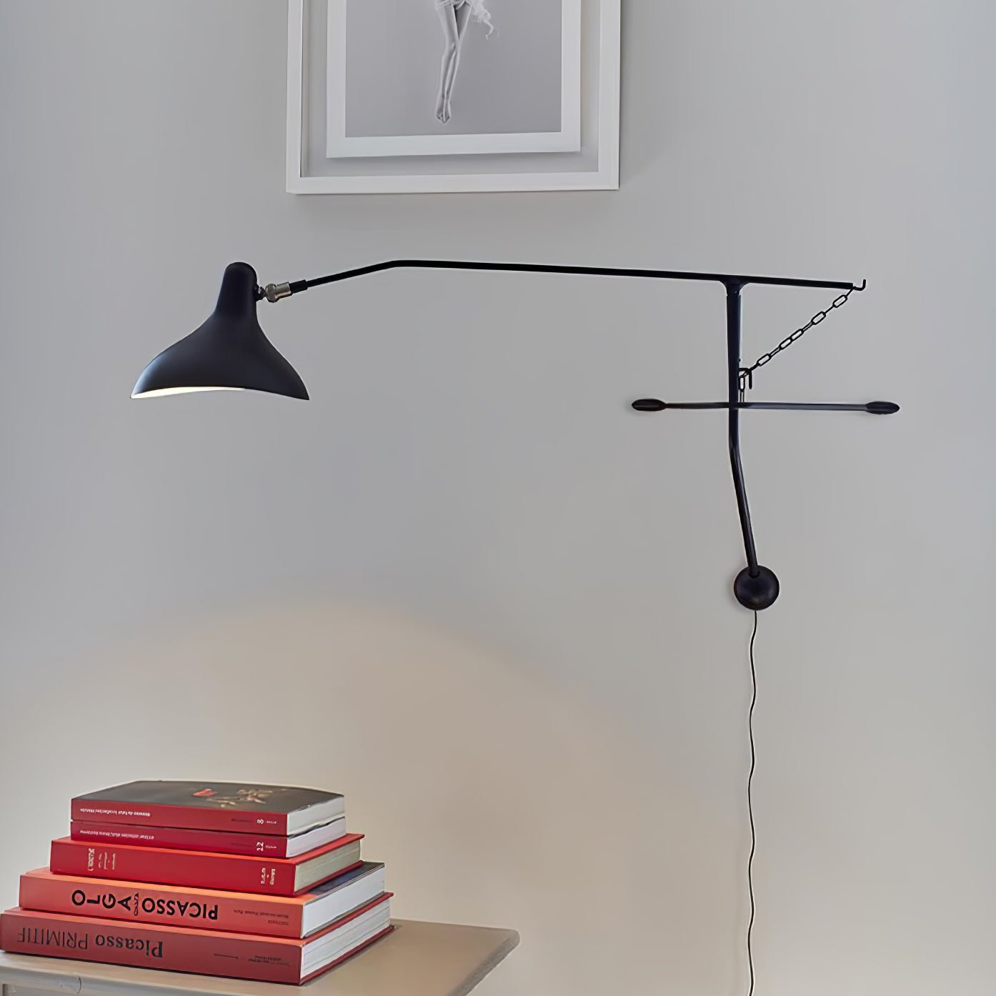 Ivsolarae Modern Minimalist Arm Wall Lamp - Neutralighting