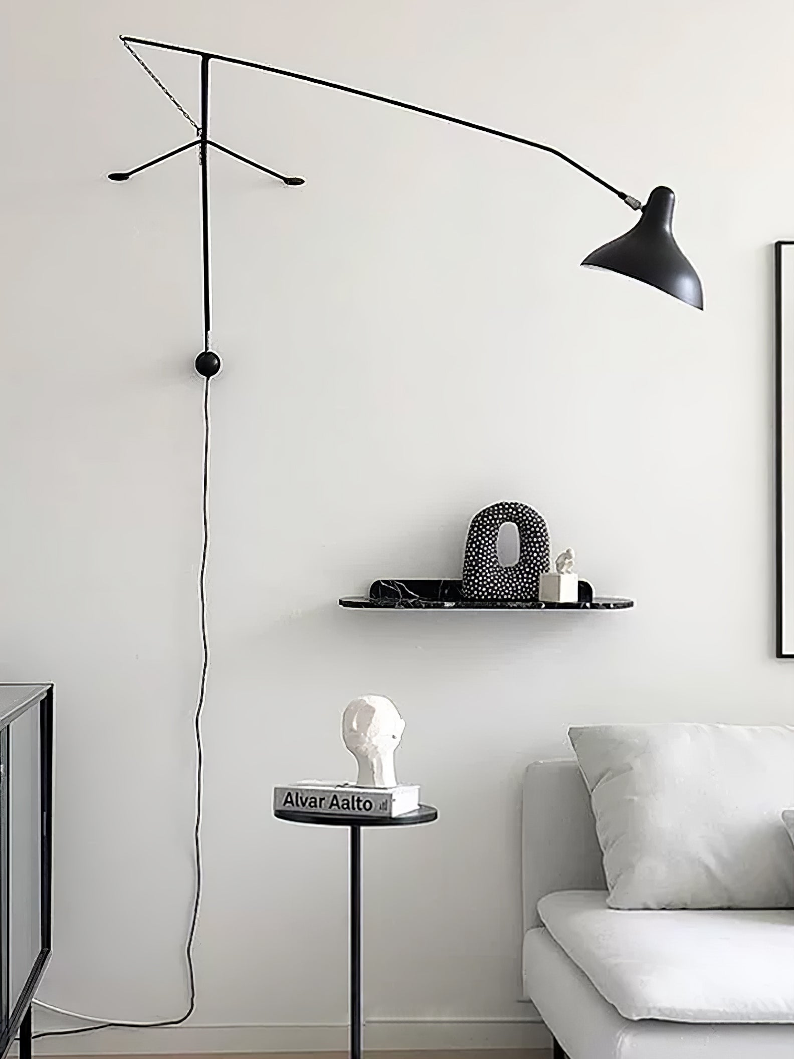 Ivsolarae Modern Minimalist Arm Wall Lamp - Neutralighting