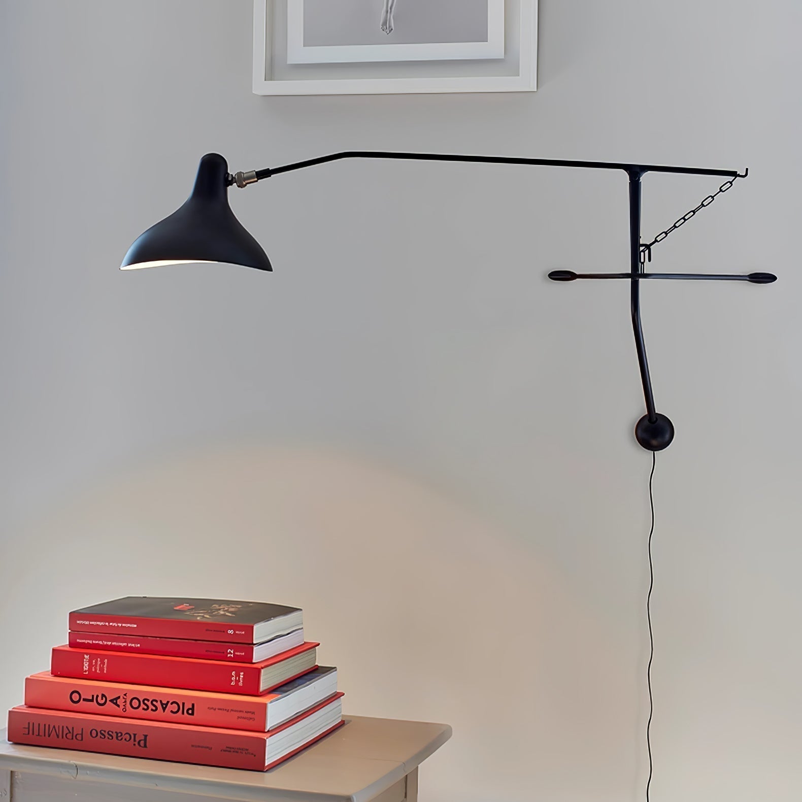 Ivsolarae Modern Minimalist Arm Wall Lamp - Neutralighting