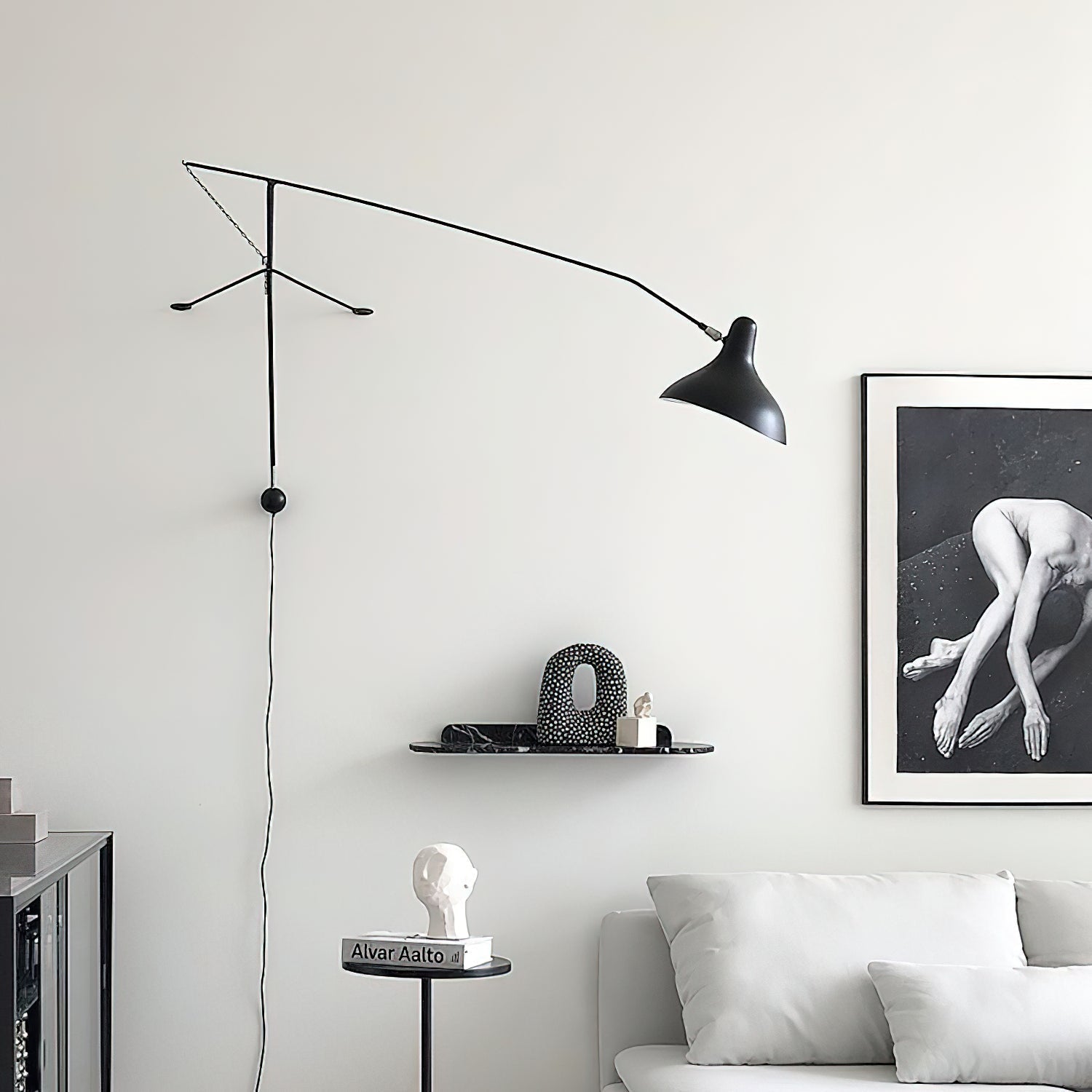 Wall Lamp Applique Industrielle à Bras Pivotant Réglable - Neutralighting