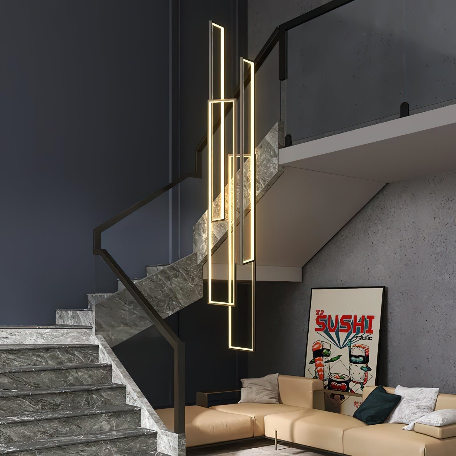 Sysorila Suspension Métal LED Minimaliste Moderne - Neutralighting