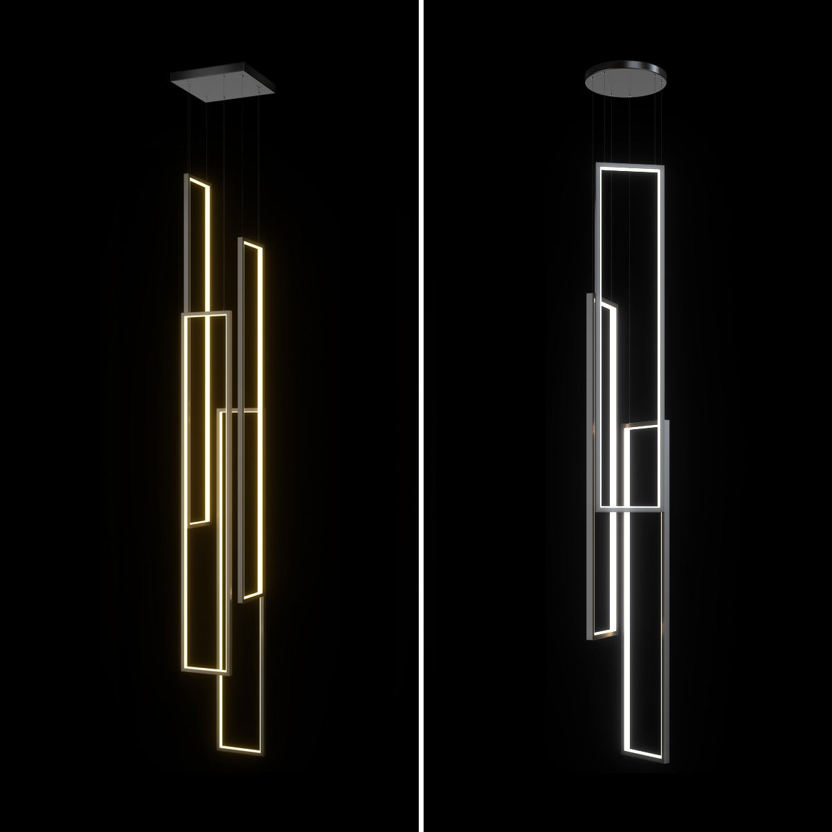 Sysorila Suspension Métal LED Minimaliste Moderne - Neutralighting