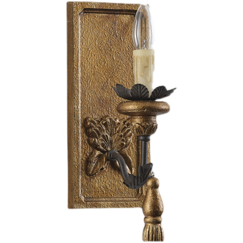 Lydorira Vintage Premium Elegance Wood Metal Wall Lamp - Lamp Copper