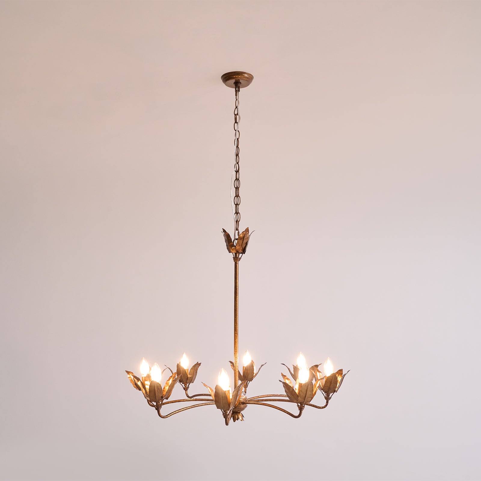 Syvenira Lustre Métal Tulipe Créativité Individuelle - Neutralighting