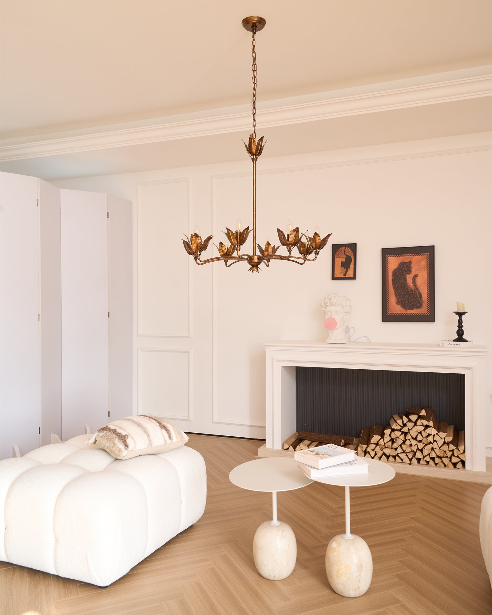Syvenira Lustre Métal Tulipe Créativité Individuelle - Neutralighting