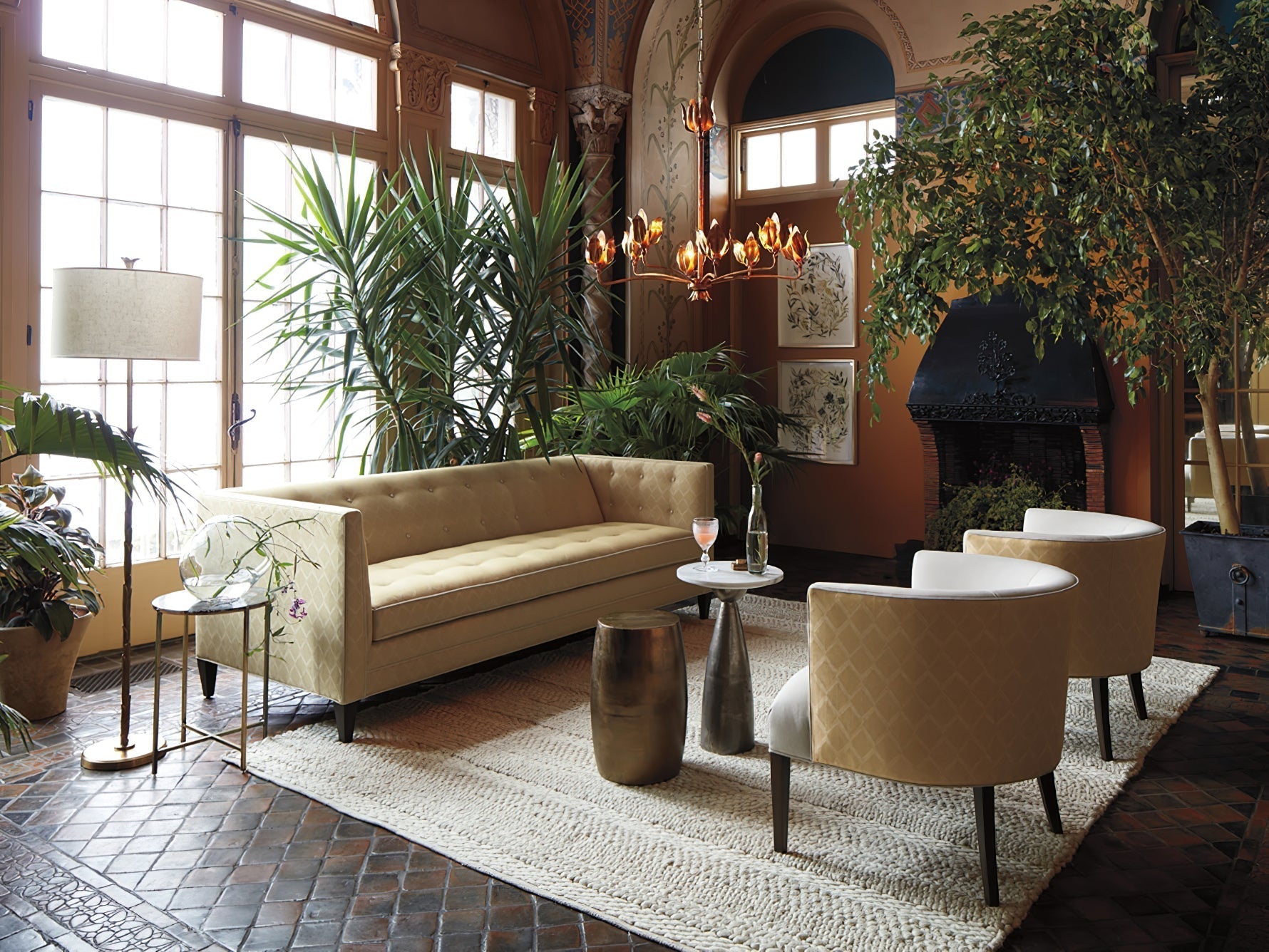 Syvenira Lustre Métal Tulipe Créativité Individuelle - Neutralighting