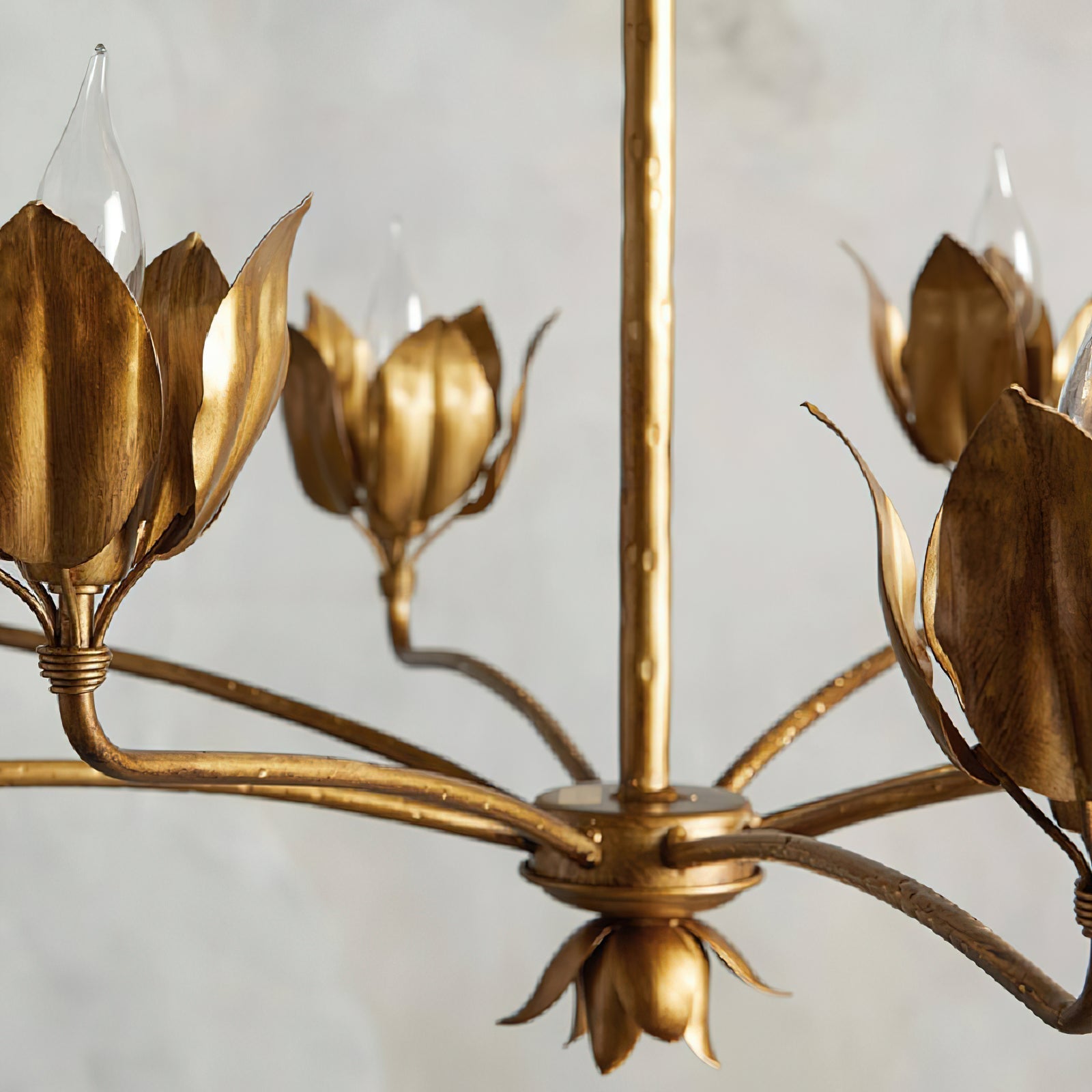 Syvenira Lustre Métal Tulipe Créativité Individuelle - Neutralighting