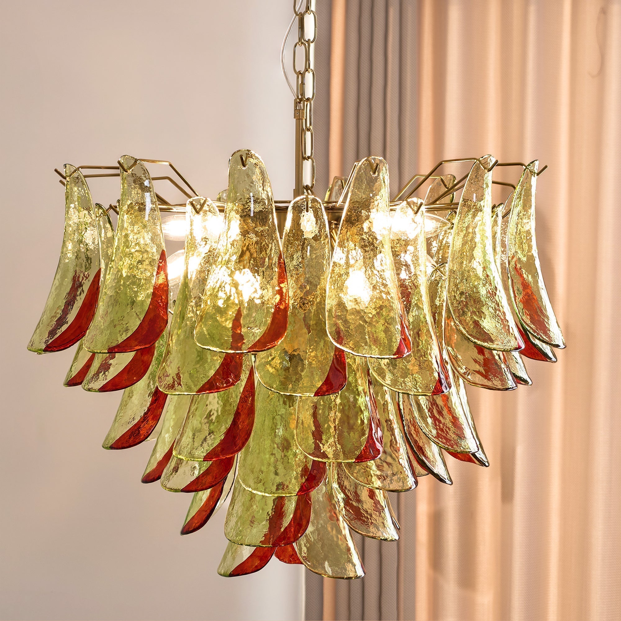 Ulvarisra Lustre Verre Luxe Postmoderne - Neutralighting
