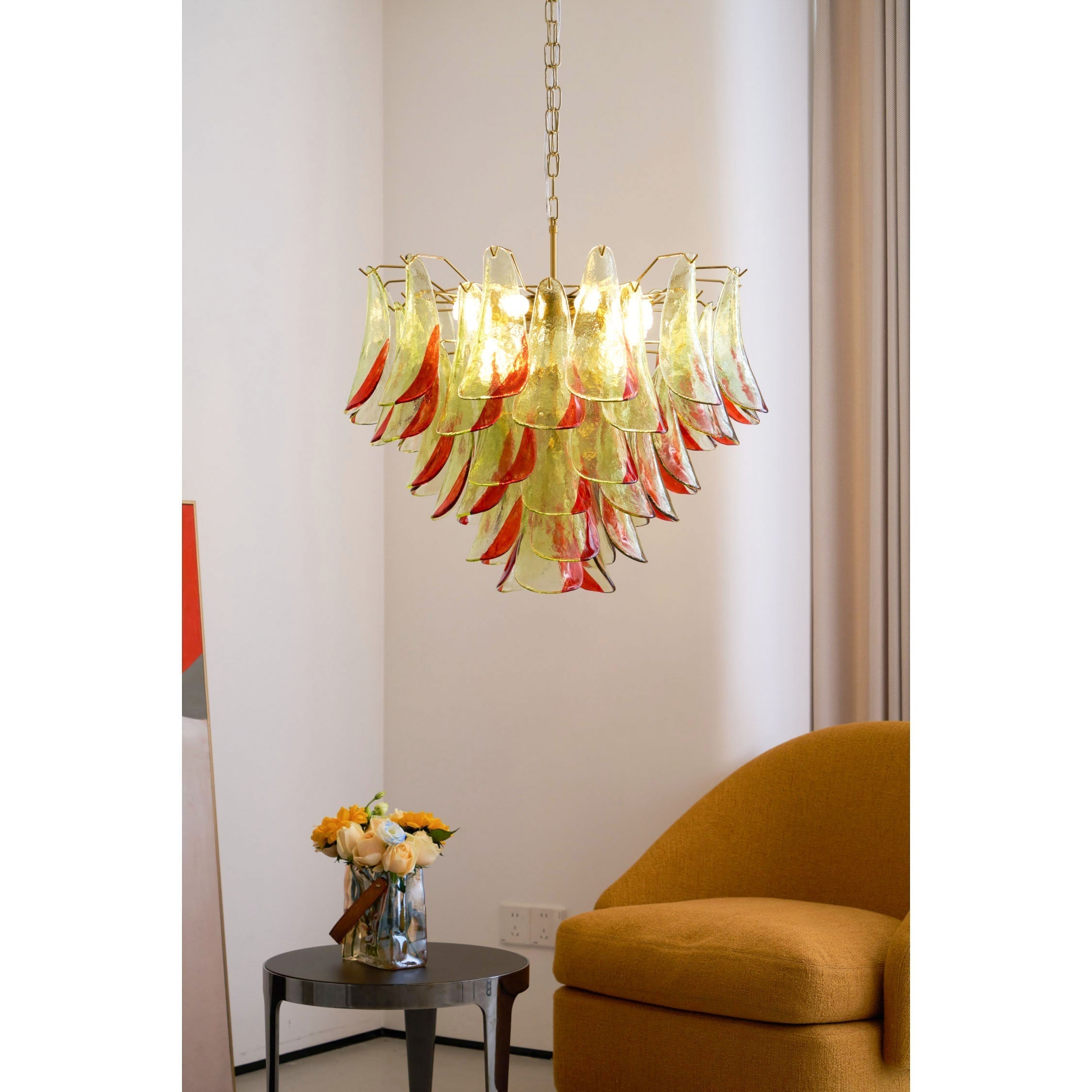 Ulvarisra Lustre Verre Luxe Postmoderne - Neutralighting