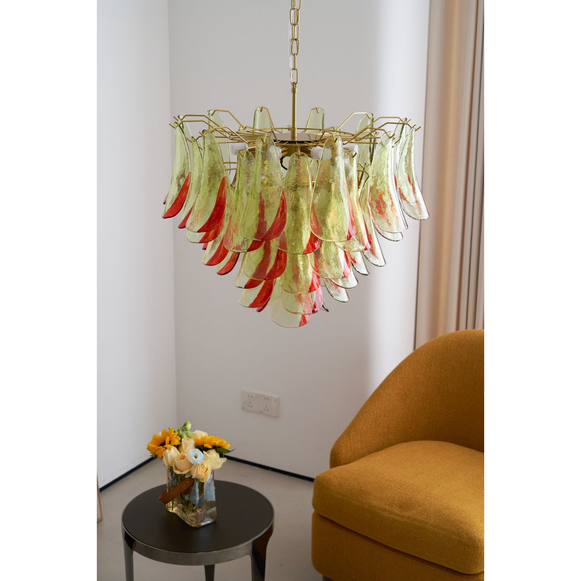 Ulvarisra Lustre Verre Luxe Postmoderne - Neutralighting