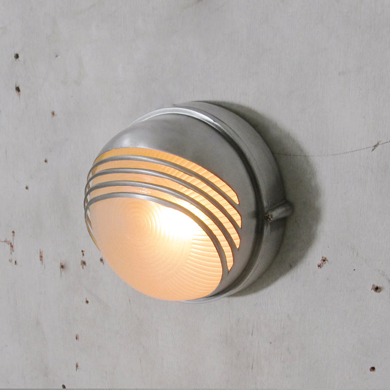 Olcarila Vintage Outdoor Metal Glass Sconce Wall Lamp - Lamp Copper
