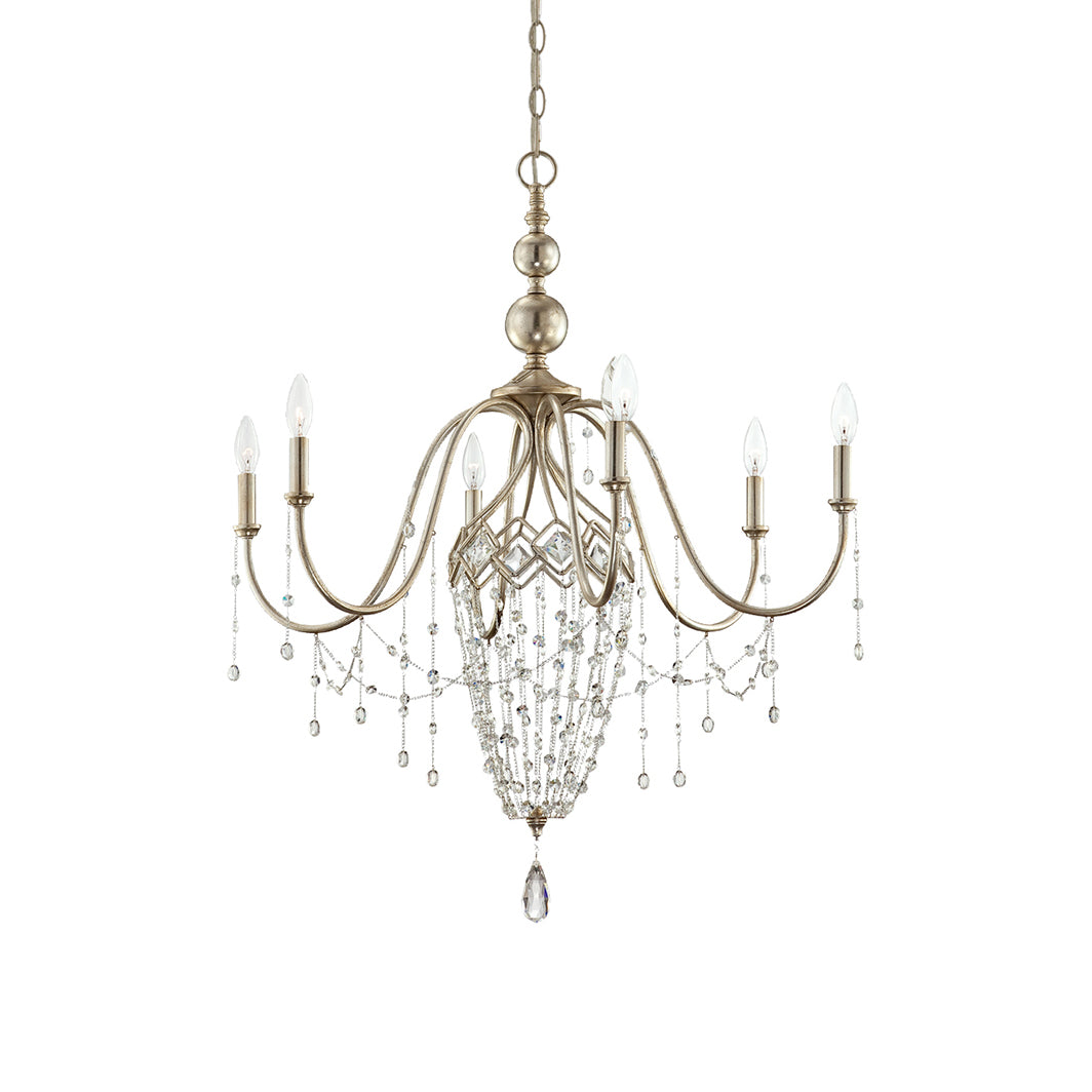 Ilphaeth Postmodern Luxury Brass Crystal Chandelier - Lamp Copper