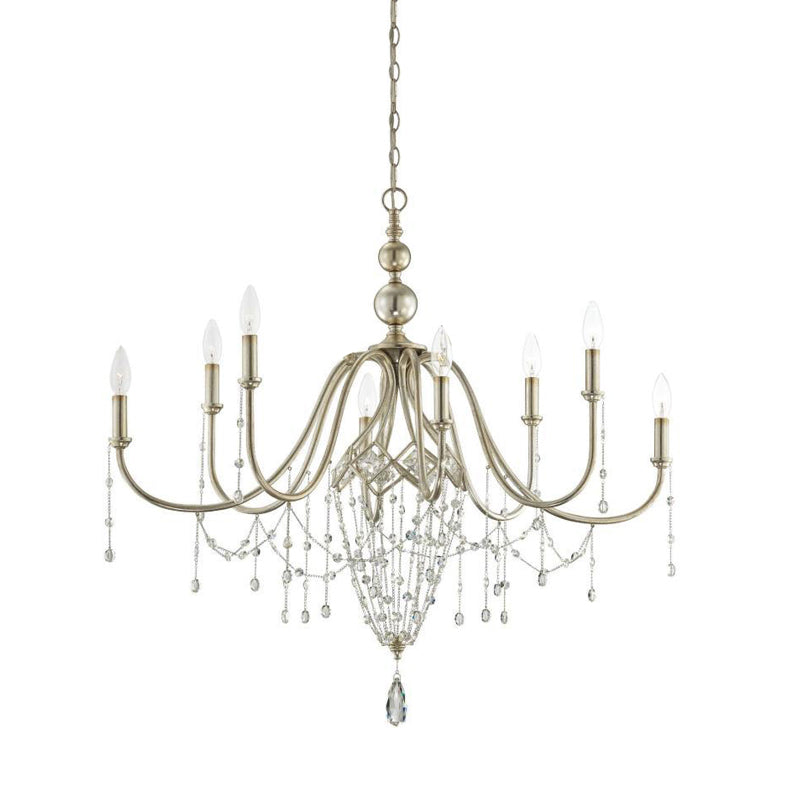 Ilphaeth Postmodern Luxury Brass Crystal Chandelier - Lamp Copper