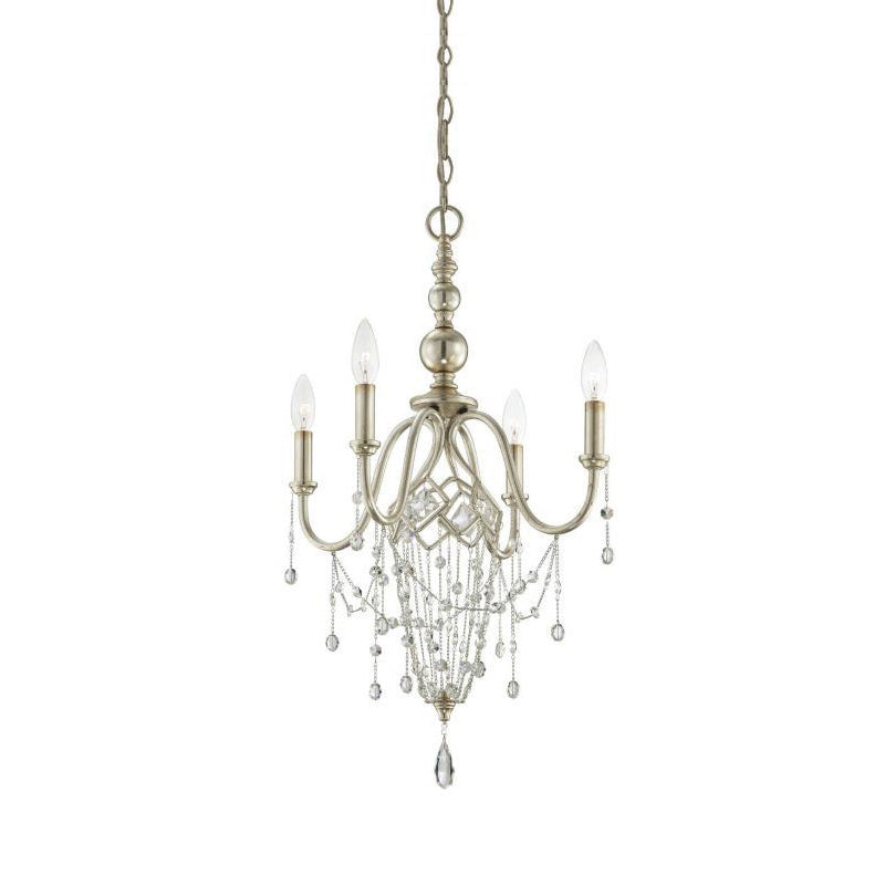 Ilphaeth Postmodern Luxury Brass Crystal Chandelier - Lamp Copper