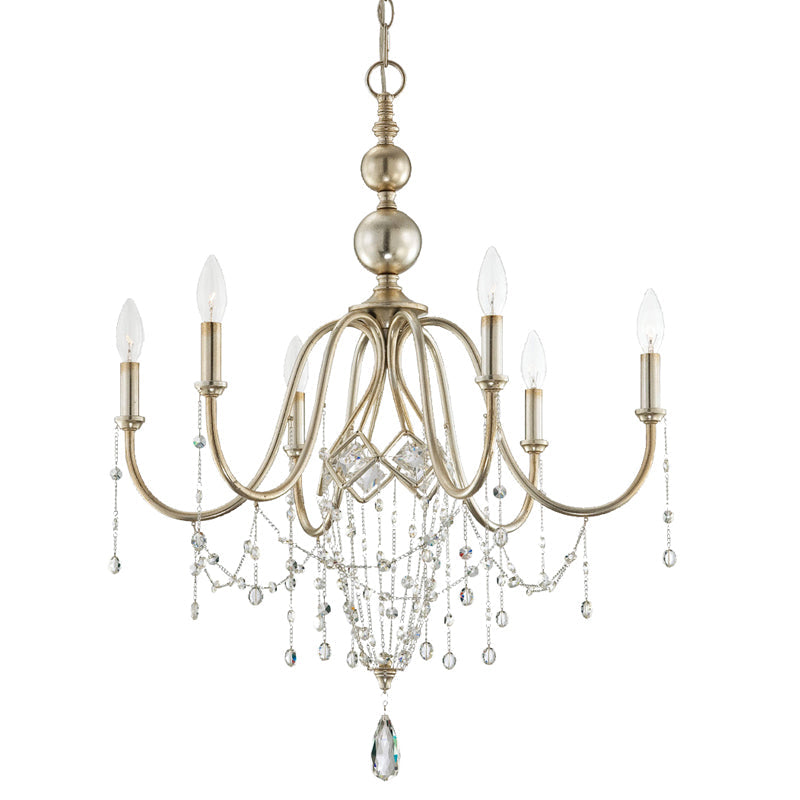 Ilphaeth Postmodern Luxury Brass Crystal Chandelier - Lamp Copper