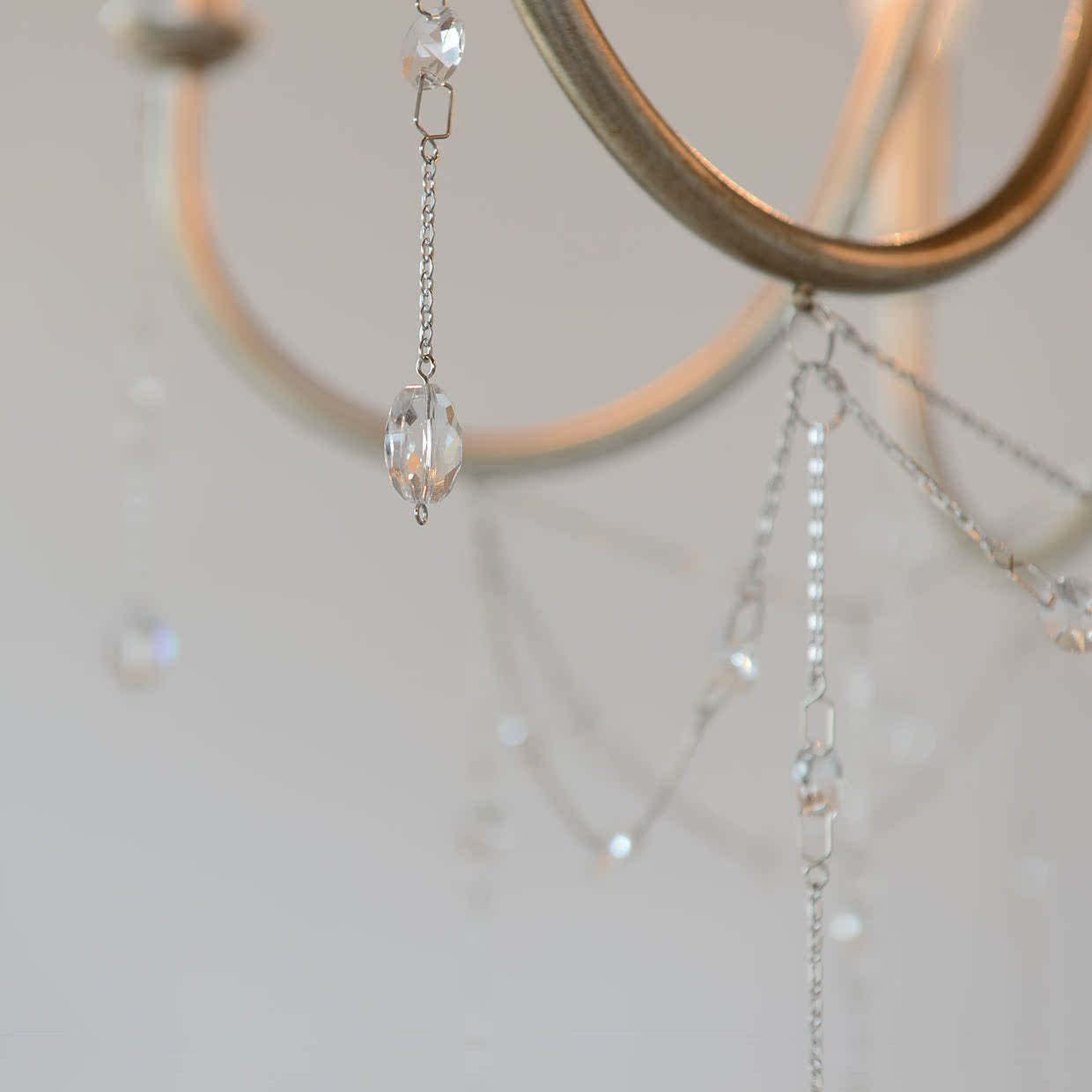 Ilphaeth Postmodern Luxury Brass Crystal Chandelier - Lamp Copper