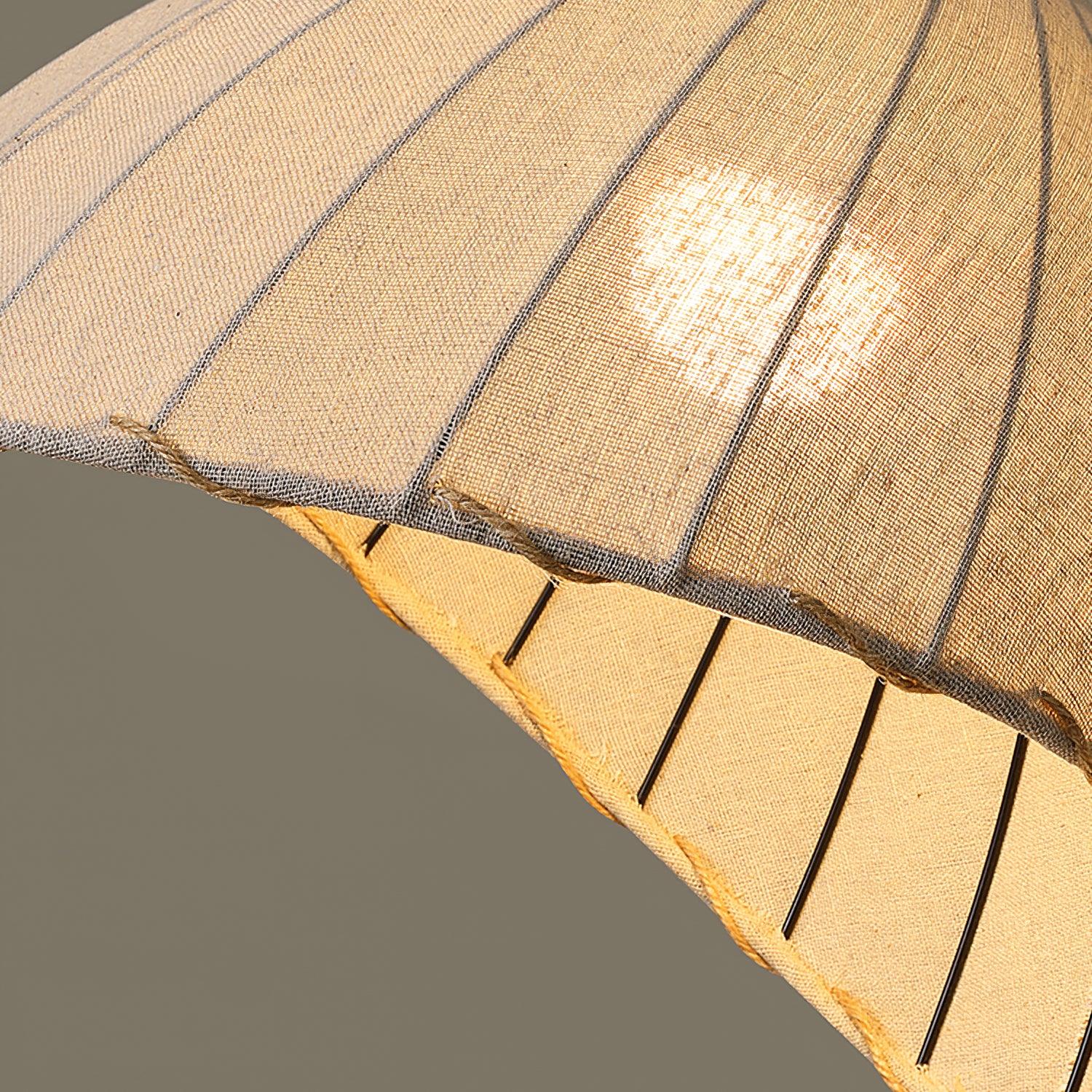Eclipta Suspension en Lin Tissu - Neutralighting