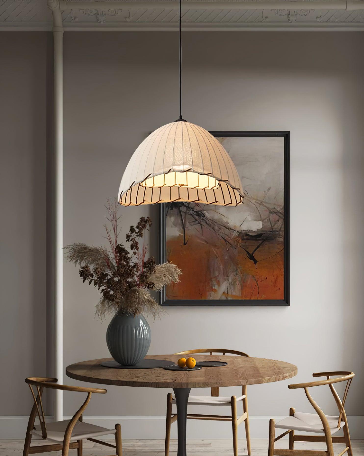Eclipta Suspension en Lin Tissu - Neutralighting