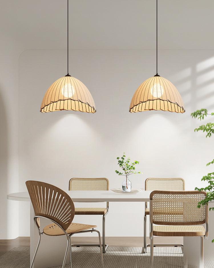Eclipta Suspension en Lin Tissu - Neutralighting