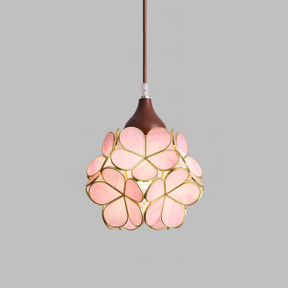 Velina Lustra Lampe Suspendue Pétale Rose - Neutralighting