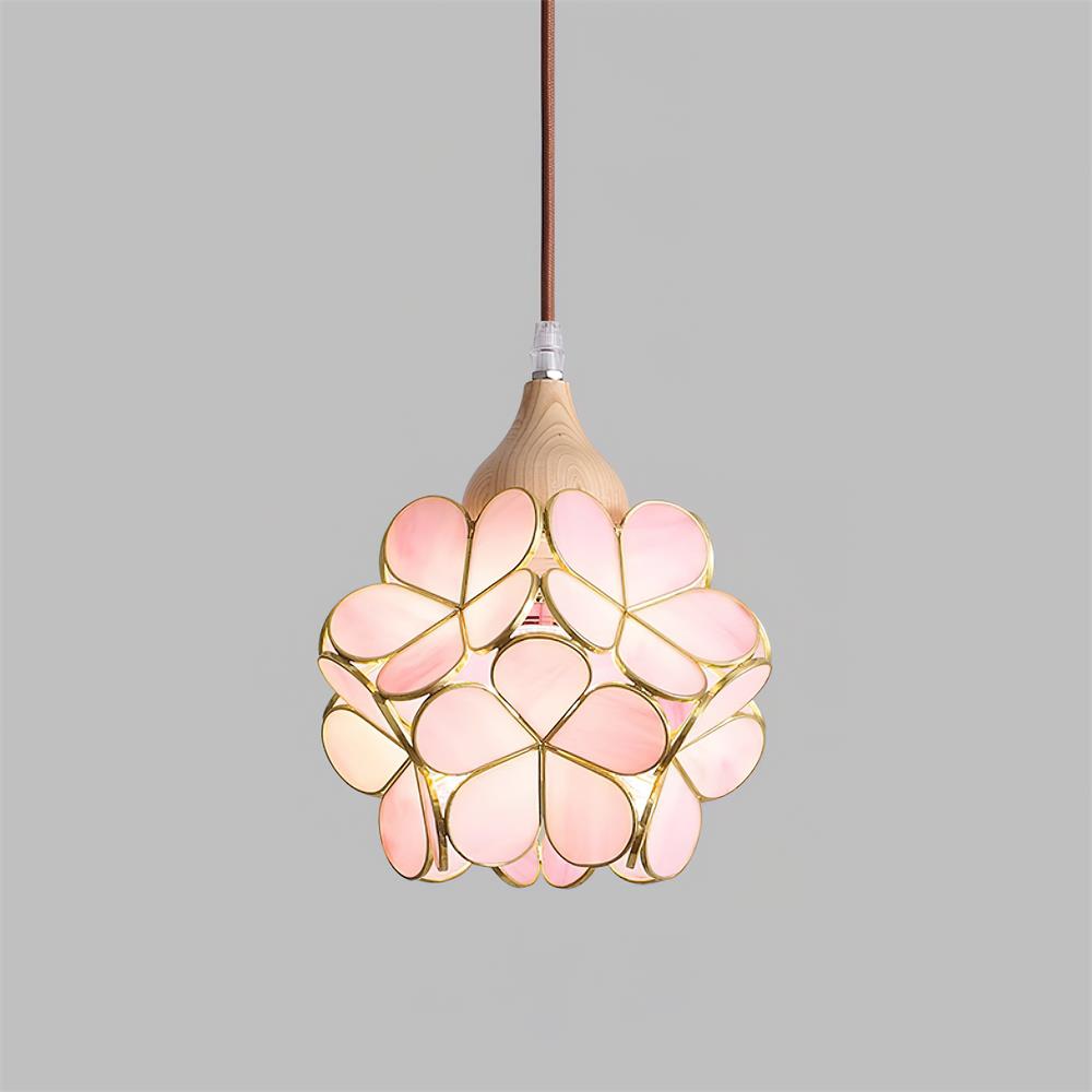 Velina Lustra Lampe Suspendue Pétale Rose - Neutralighting