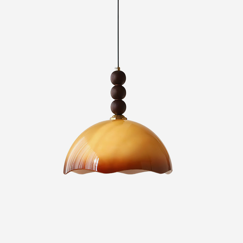 Marlu Pendant Lamp Rippling Dome - Letslighting