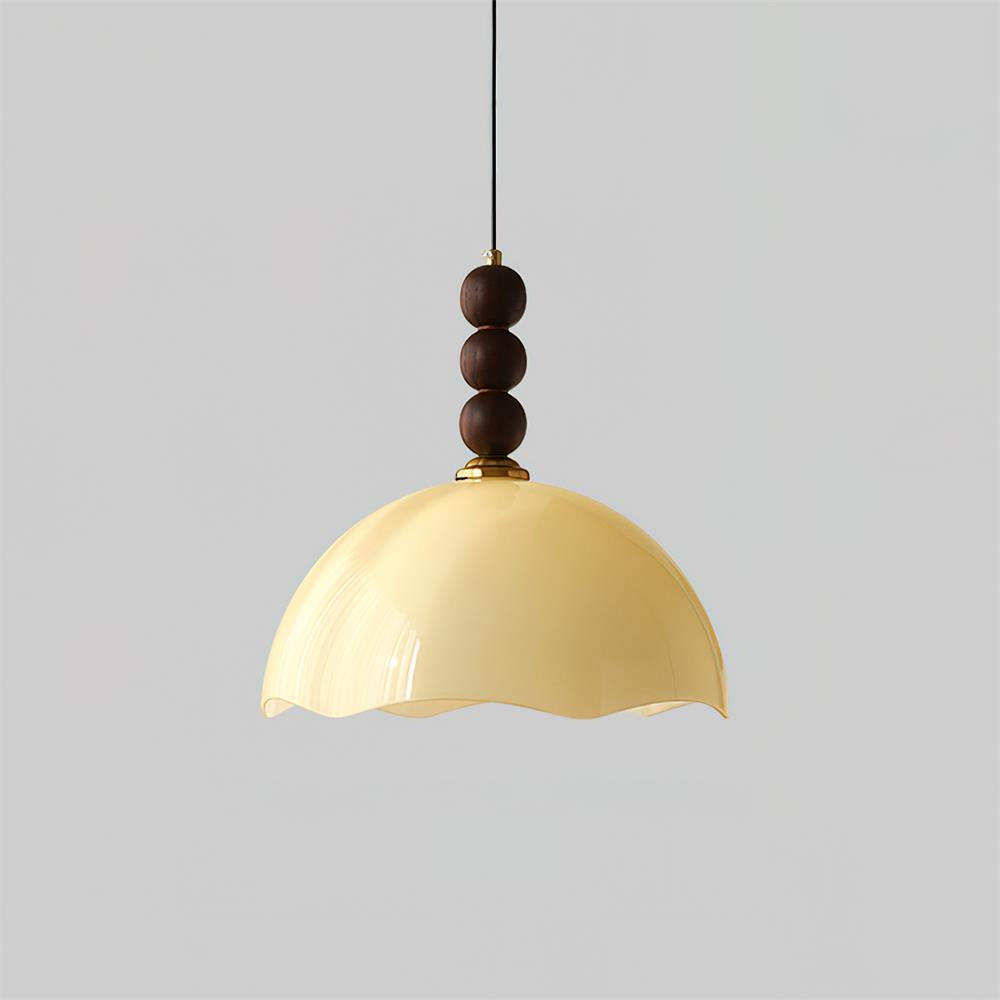 Marlu Pendant Lamp Rippling Dome - Letslighting