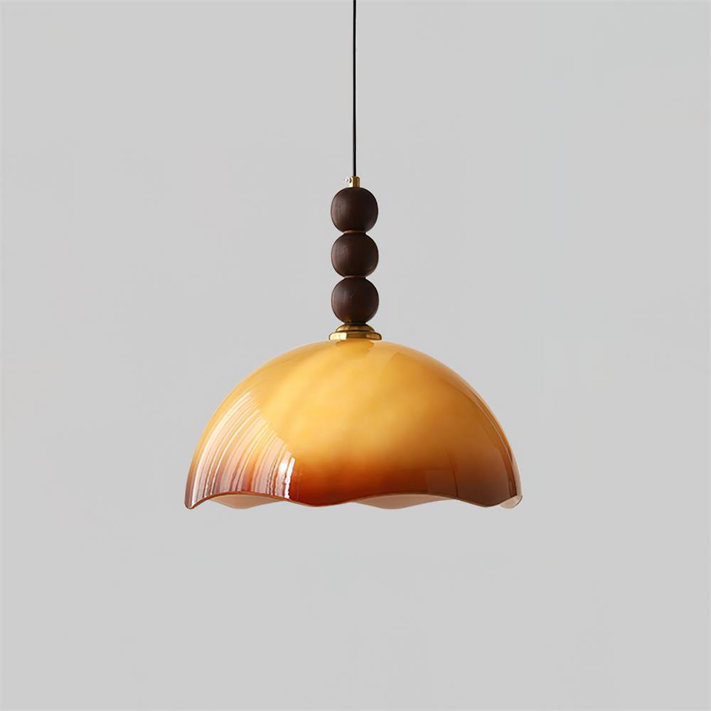 Marlu Pendant Lamp Rippling Dome - Letslighting