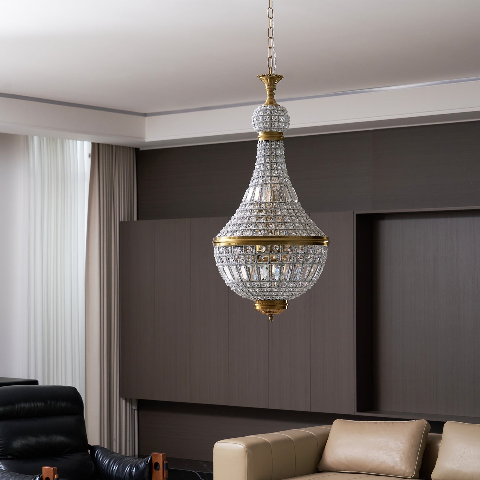 Auristella Lustre Cristal Luxueux - Neutralighting