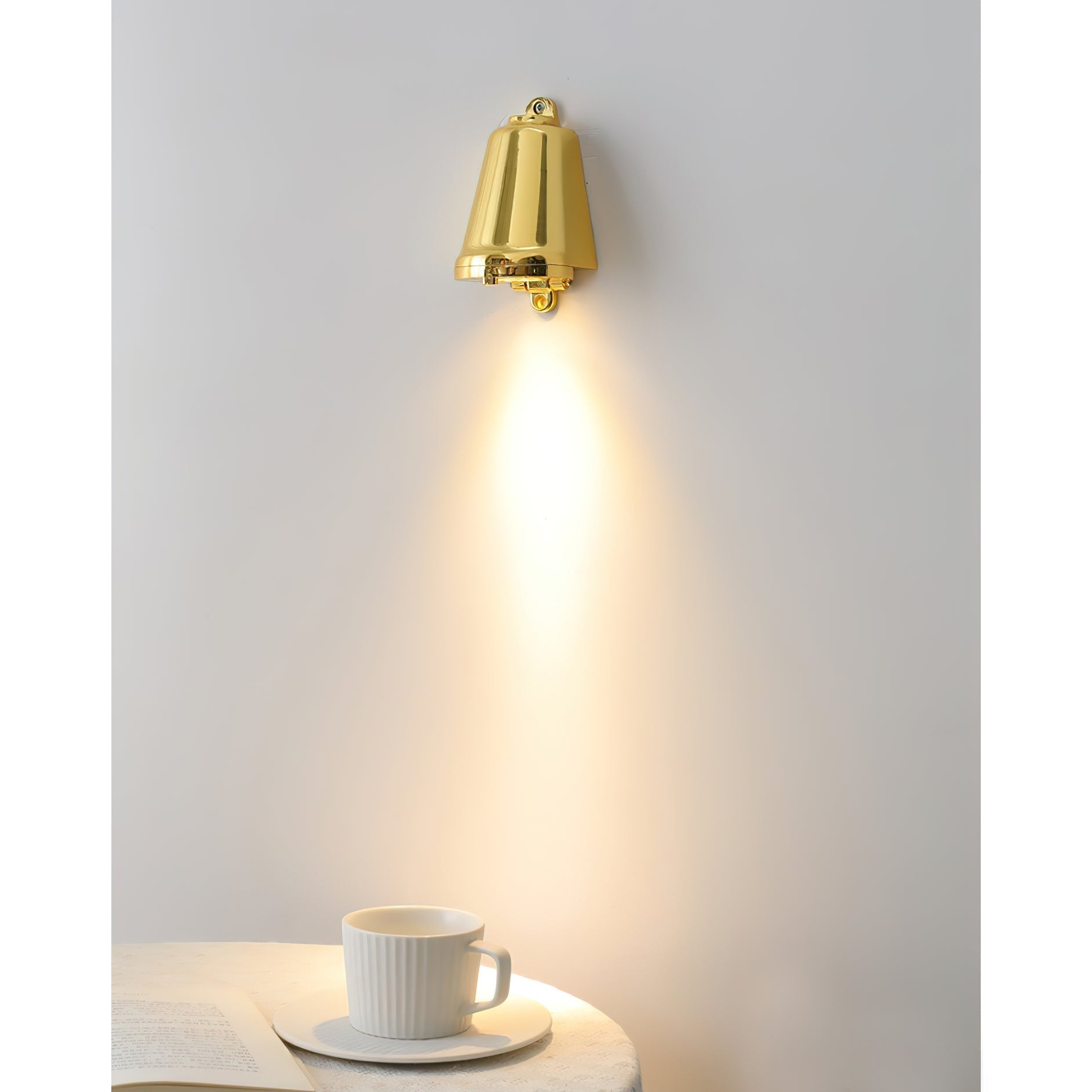 Aurvelora Vintage Minimalist Metal Wall Lamp - Lamp Copper